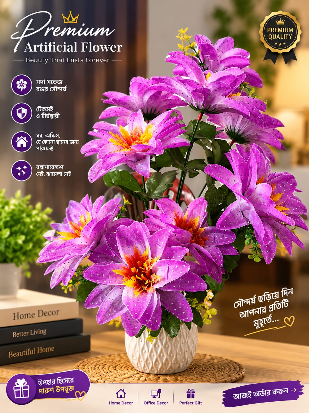 🌸 Premium Artificial Flower 🌸